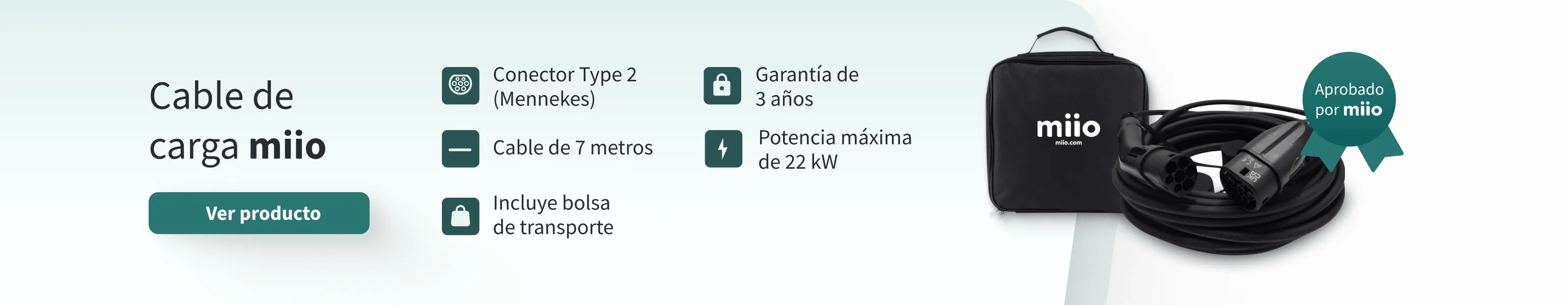 Cable de Carga miio