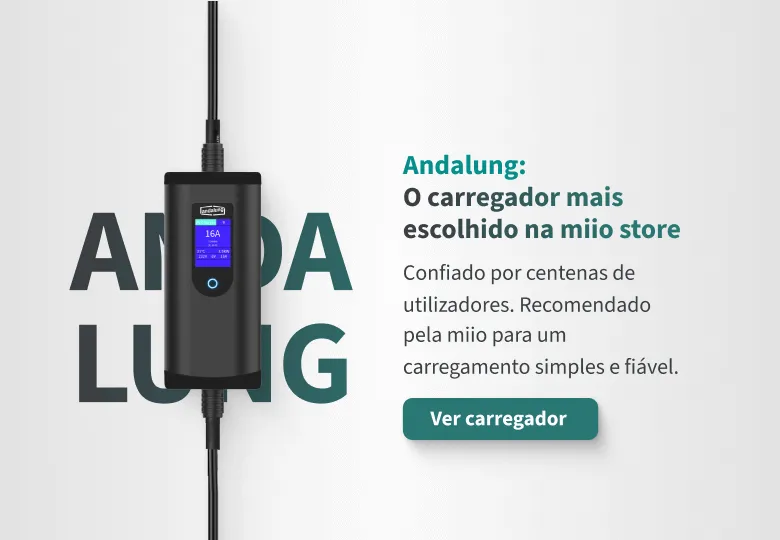 miio store - Carregador Portátil Carro elétrico Andalung