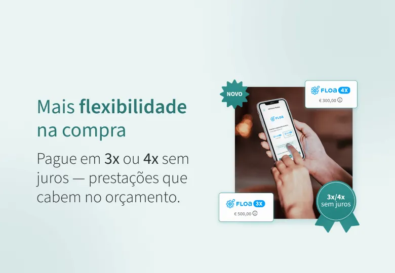 miio store - Pague em 3x ou 4x sem juros com Floa