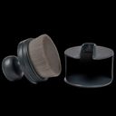 Achieve even coverage with the ergonomic shape of the tire application brush.