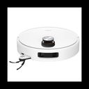 This white Xiaomi robot vacuum offers efficient cleaning with laser navigation.
