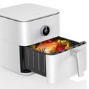 Cook succulent chicken and healthy vegetables, easily removed from the fryer base.