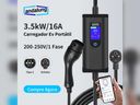 Andalung Cargador Portátil EV 3,7kW | App + Cable 7m
