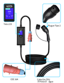 Cargador Portátil Andalung – 11 kW – Cable 7 m