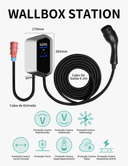Wallbox Andalung – 7.4 kW / 11 kW – Wi-Fi e RFID