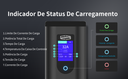 Andalung Portable EV Charger 7 kW | App + 7m Cable – In-use shot | EV Chargers – Portable | miio Store