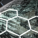 EZ Wiper – Para-brisas do carro com reflexo de luz hexagonal do estúdio e gotas de água a pérola fortemente no vidro com revestimento hidrofóbico | Vidros Auto | miio Store