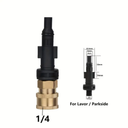 Foam Canon – Adaptateur 1/4" pour nettoyeur Lavor avec schéma de mesures | Lavage Auto | miio Store