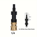 Foam Canon – Adaptateur laiton 1/4" compatible AR Blue Clean et Black Decker | Lavage Auto | miio Store