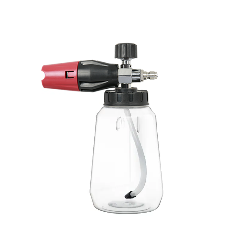 Foam Canon – Bouteille moussante blanche avec pistolet rouge pour nettoyeur haute pression | Lavage Auto | miio Store