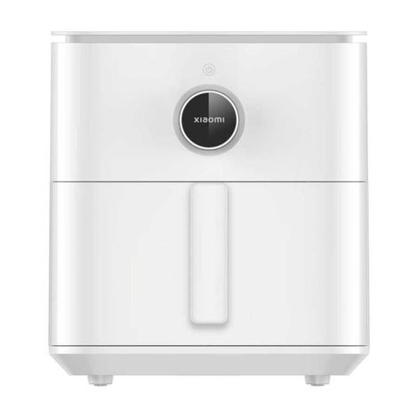 Freidora de aire moderna con pantalla digital y 6.5 litros para comidas saludables.