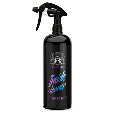 Inside Cleaner Boy 1L – Black spray bottle with stylised logo for car interior cleaning, front view | Car Interior | miio Store