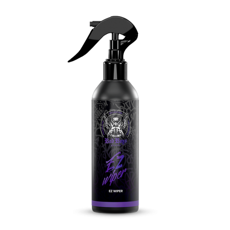 EZ Wiper Selante de Vidro – Frasco spray preto com rótulo roxo para revestimento hidrofóbico repelente de água em vidros auto | Vidros Auto | miio Store