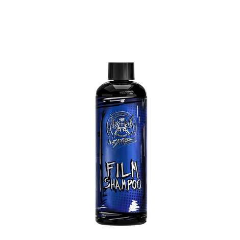 Wrapper Film Shampoo 500ml – Black bottle with blue-dark premium label, specially formulated shampoo safe for wrapped and vinyl film cars | Car Wash | miio Store