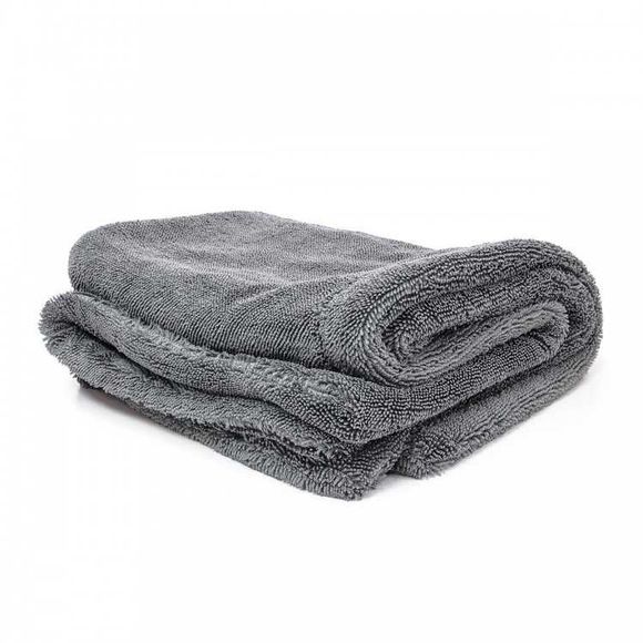 Black Master Premium Drying Towel 60x90 1600gsm – Toalha de secagem premium de microfibra cinza escura espessa 1600gsm | Detailing Auto | miio Store