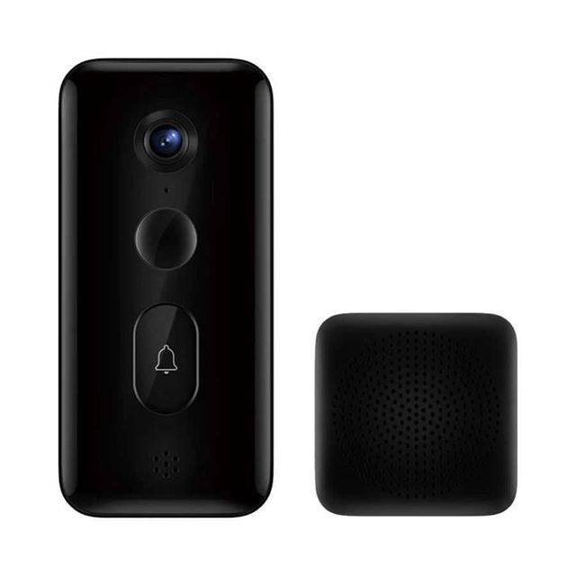 El timbre inteligente y el módulo de altavoz ofrecen seguridad completa para su puerta.