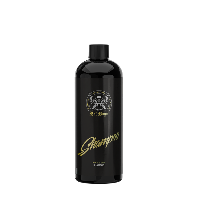 Shampoo No Scent 1L – Frasco preto 1L com rótulo dourado Shampoo para lavagem auto sem perfume pH neutro | Lavagem Auto | miio Store